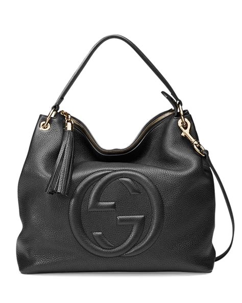 gucci black large bag|gucci shoulder bag 2022.